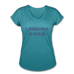 Women's Tri-Blend V-Neck T-shirt