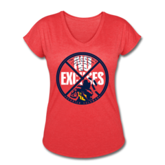 Women’s V-Neck Tri-Blend T-Shirt 