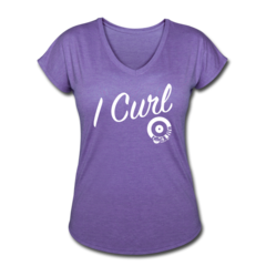 Women’s V-Neck Tri-Blend T-Shirt 