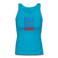 Women's Longer Length Fitted Tank